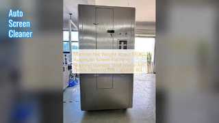 550KG Ekran Temizleyici Otomatik Temizleme ve Kurutma