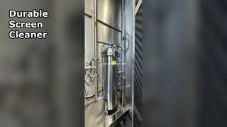 Otomatik Ekran Temizleyici Dayanıklı Paslanmaz Çelik Çerçeve