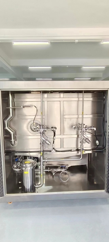 80L Şablonlu Çamaşır Makinesi 360° Çift Yan Çaplama Çubuğu ile Döner Basınçlı Hava Kurutma