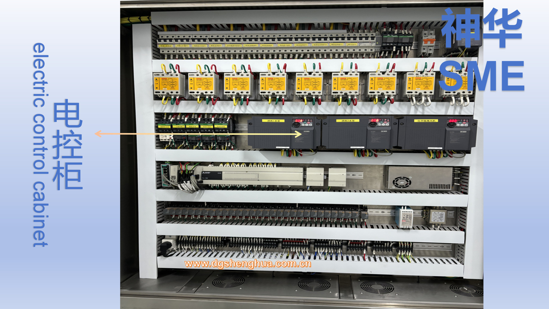 SUS304 Paslanmaz Çelik Çerçeve Püskürtme Yıkama Mini LED ve Mikro LED PCB Akı, Hat Temizleme Sistemi ile
