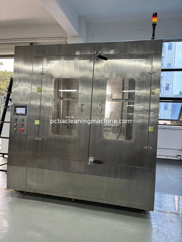 AC380V/3p/50/60Hz PCB montajı temizleme makinesi net taşıyıcı hızı 100-150cm/min