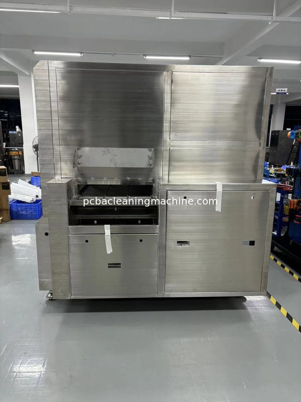 AC380V/3p/50/60Hz PCB montajı temizleme makinesi net taşıyıcı hızı 100-150cm/min