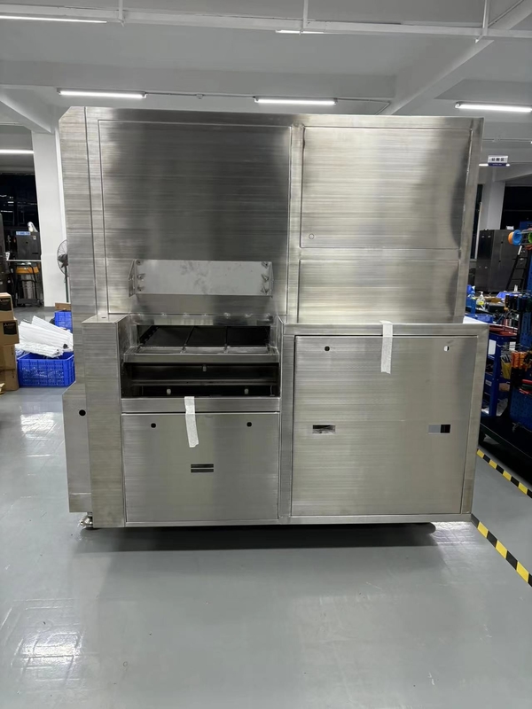 CE Sertifikalı PCBA Temizleme Makinesi, püskürtme yöntemi ve 600 mm Net Konveyör Genişliği ile