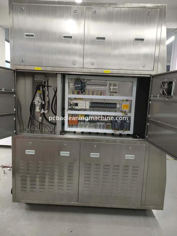 AC380V/3p/50/60Hz PCB montajı temizleme makinesi net taşıyıcı hızı 100-150cm/min