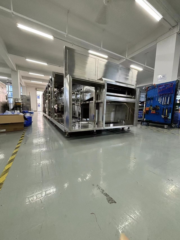 SME-8200 Yüksek Hacimli Wafer Temizliği için Kevlar Transfer Ağı ile Yarım iletken Islak Yıkama Ekipmanı