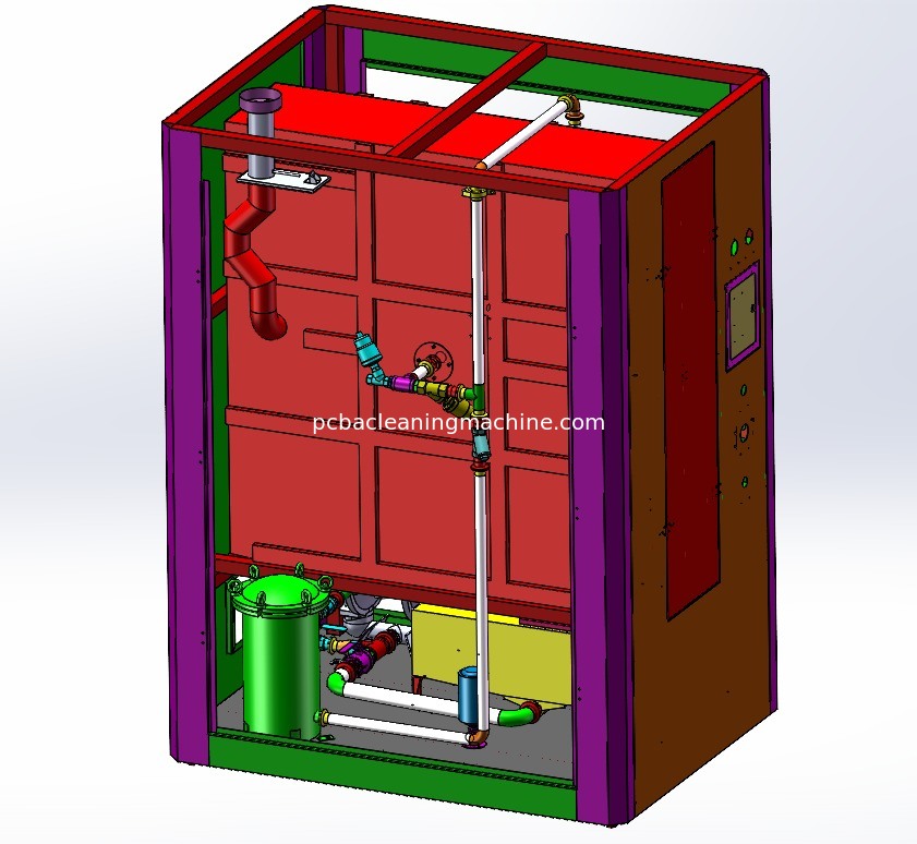 40L * 2 Çift Şablon Temizleme Makinesi 480kg Ağırlık 2 Şablon Temizleyici, Lehim Pastası ve Aynı Anda Kırmızı Tutkal için