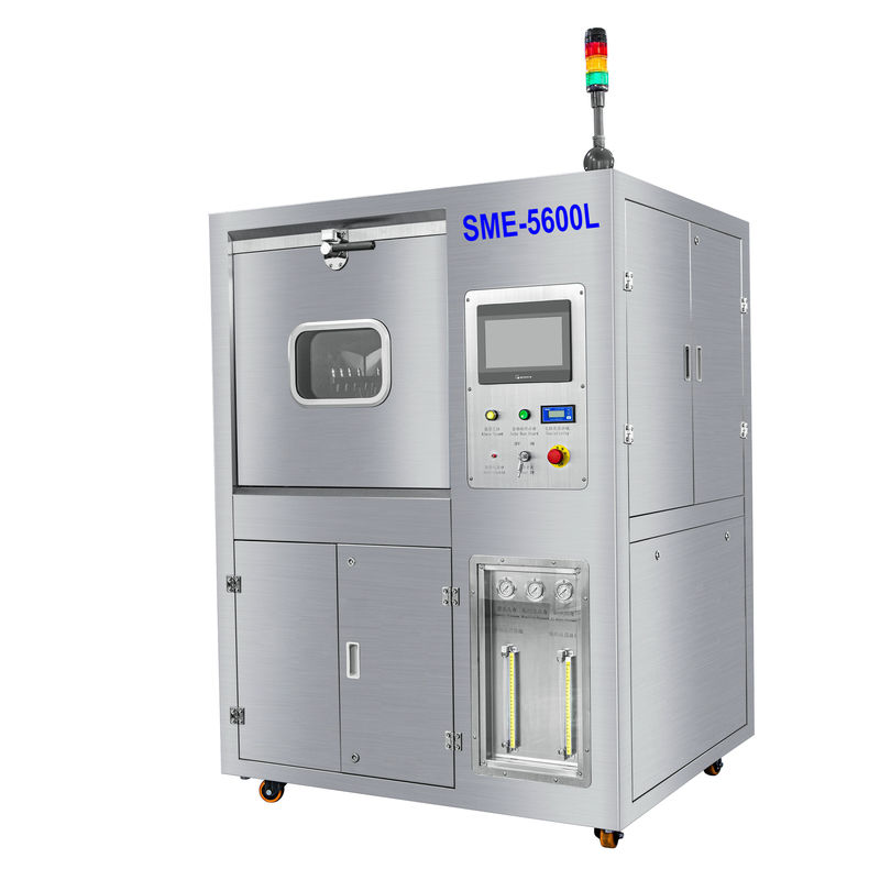 560 * 610mm Çevrimdışı PCBA Akı Temizleme Makinesi, 2 kat temizleme sepeti ve CE onayı ile