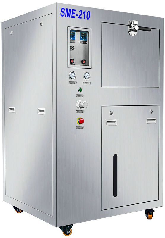 400*400mm boyutunda sepet pnömatik solvent sprey temizleyici lehim pastası için yanlış baskılı PCB