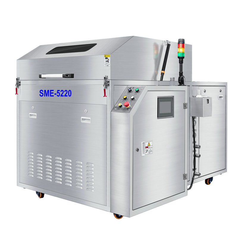 SME-5220 Dalga Lehimleme Fırını Sentetik Palet Alumiun Palet, Paslanmaz Çelik Palet Flux Artık Temizleme Makinesi