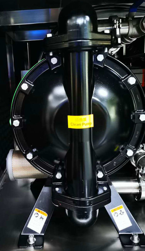 Basınçlı Hava Tahrikli 1000mm Çap Yuvarlak Sepet Yeniden Akış Fırın Flux Kondensör Yıkama Makinesi