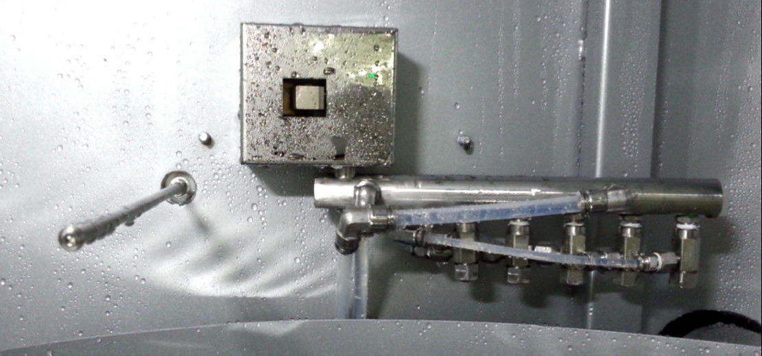 CMOS Gofret Temizleme Makinesi 1000RPM Santrifüj Kuru 2 Akışkan DI Su Püskürtme Temizleme Makinesi