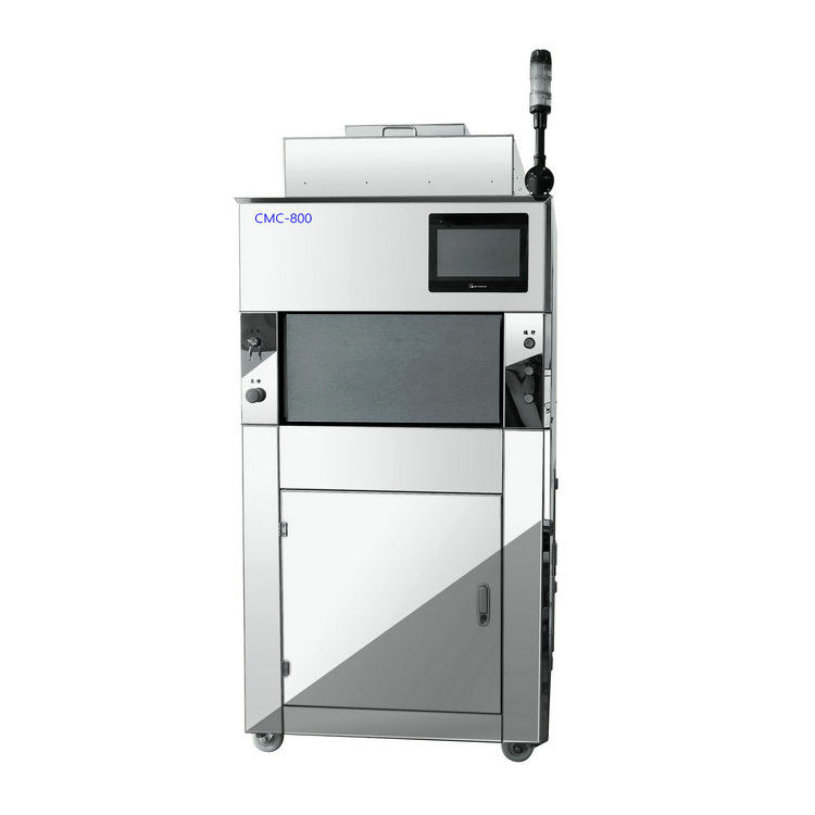 CMOS Gofret Temizleme Makinesi 1000RPM Santrifüj Kuru 2 Akışkan DI Su Püskürtme Temizleme Makinesi