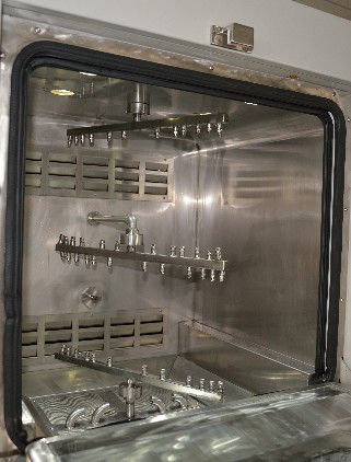 Miktar ve Çoklu İçin 560 * 610mm Pcba Otomatik Temizleme Makinesi Çift Katmanlı Yıkama Sepeti