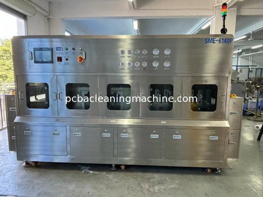 Sprey hatlı online PCB montaj temizleme makinesi SME-6140P